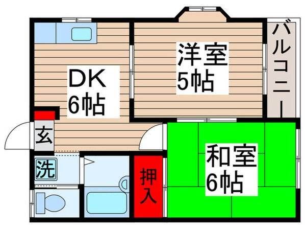 ウィンディコートの物件間取画像